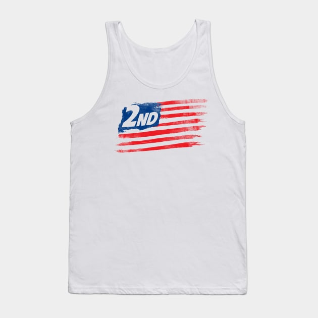 The Second Amendment Tank Top by Toby Wilkinson